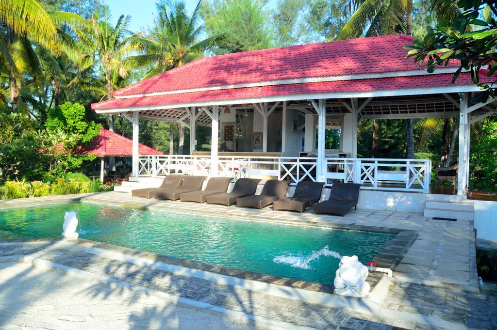 Gazebo Meno Otel Gili Meno Dış mekan fotoğraf